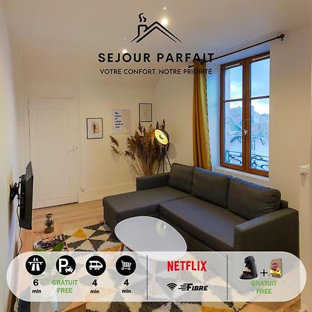 Appart'Hotel Le Strasbourg - Renove, Calme Et Netflix Belfort Exterior foto